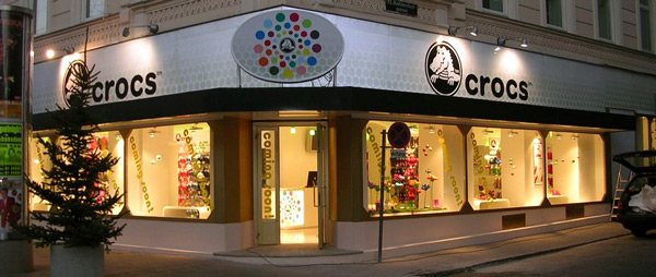 Crocs Shop Wien außen