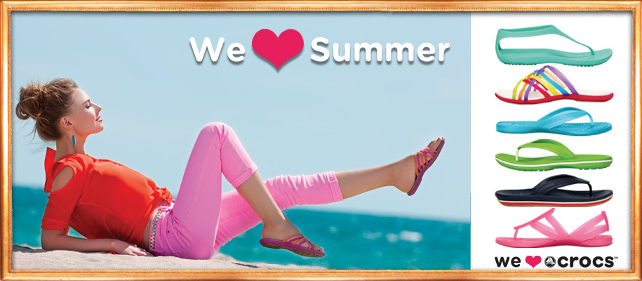 Crocs Flips - bequem und fr&ouml;hlich durch den Sommer!