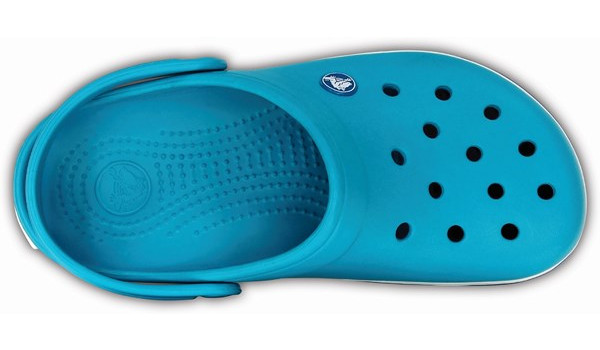 Crocband, Turquoise/Oyster 6