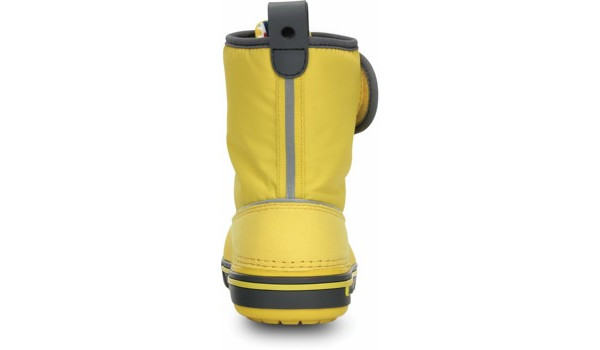 Kids Crocband 2.5 Gust Boot, Yellow/Charcoal 2