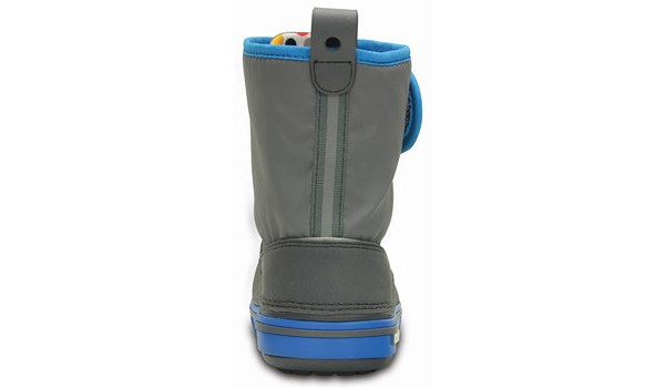 Kids Crocband 2.5 Gust Boot, Charcoal/Ocean 2