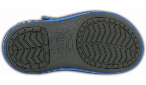 Kids Crocband 2.5 Gust Boot, Charcoal/Ocean 3