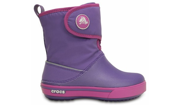 Kids Crocband 2.5 Gust Boot, Blue Violet/Wild Orchid 1