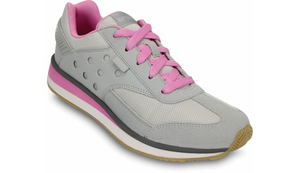 Retro Sneaker Women, Light Grey/Party Pink 5