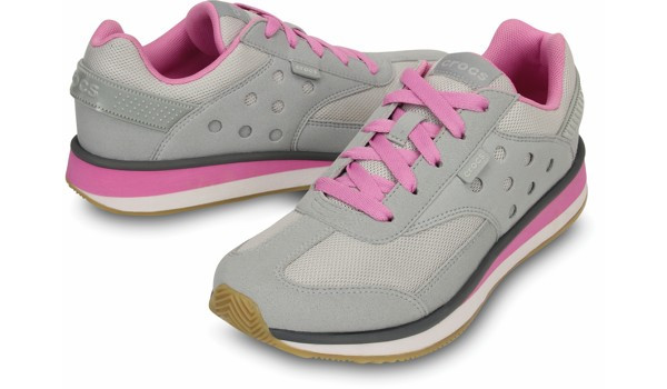 Retro Sneaker Women, Light Grey/Party Pink 4