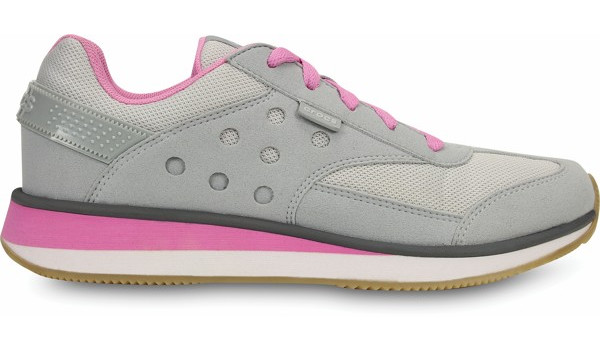 Retro Sneaker Women, Light Grey/Party Pink 1