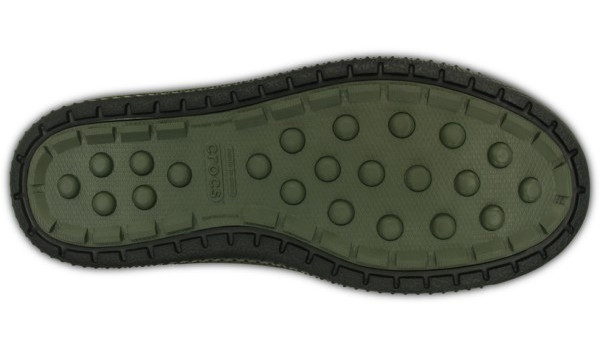 AllCast Waterproof Duck Boot Men, Black/Army Green 3