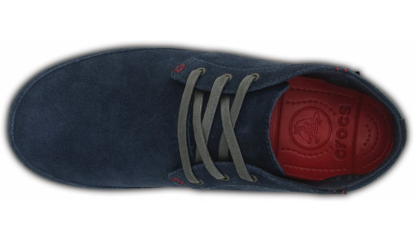Stretch Sole Desert Boot, Navy/Charcoal 6