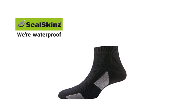 Thin Socklet, Black/Grey 1