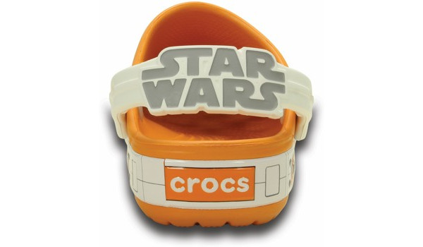 Kids Crocband Star Wars BB-8 Clog, Orange 2