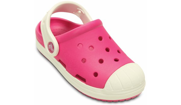 Kids Bump It Clog, Candy Pink/Oyster 5
