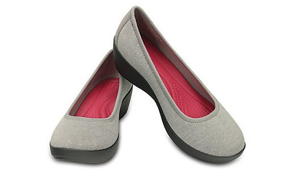 Busy Day Ballet Wedge, Light Grey 2