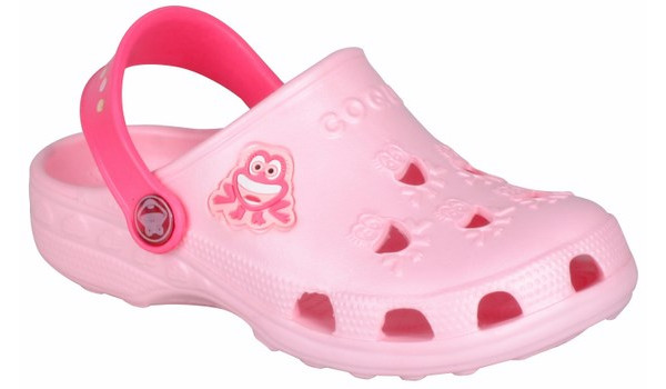 Kids Little Frog Clog, Candy Pink/New Rouge 4