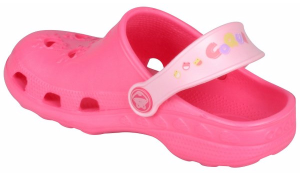 Kids Little Frog Clog, New Rouge/Candy Pink 2
