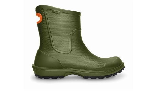Wellie Rain Boot Men, Army Green 1