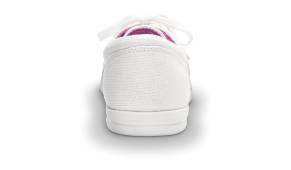 LoPro Long Vamp Plim Sneaker, White/White 2