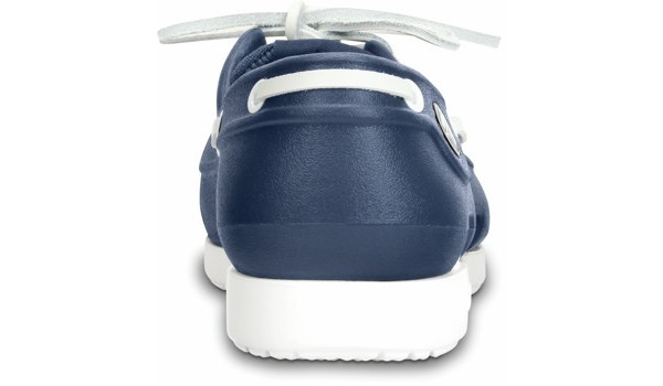 Beach Line Boat Shoe Jugend, Navy/White 2