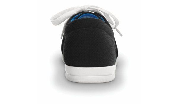 LoPro Long Vamp Plim Sneaker, Black/White 2