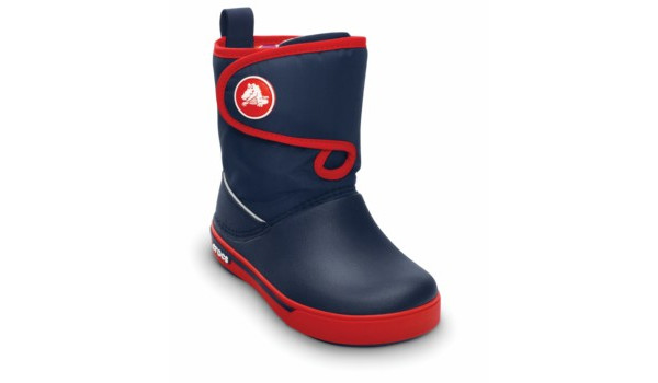 Kids Crocband 2.5 Gust Boot, Navy/Red 5
