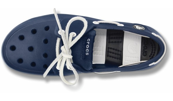 Beach Line Boat Shoe Jugend, Navy/White 6