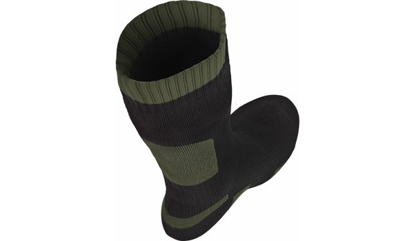 Trekking Sock, Black/Olive 4