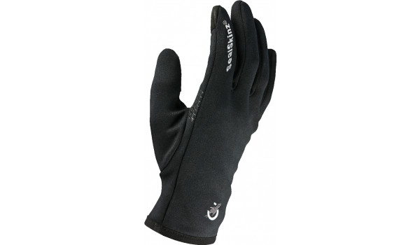 Stretch Fleece Glove, Black 1