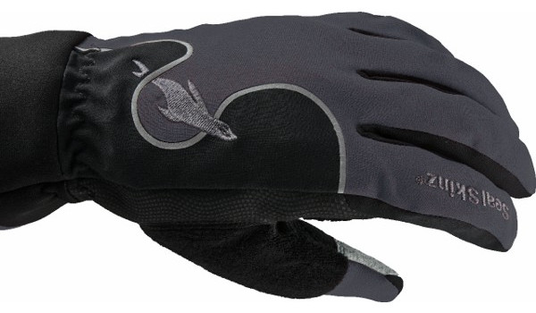 Performance Road Cycle Glove, Grey/Black 6