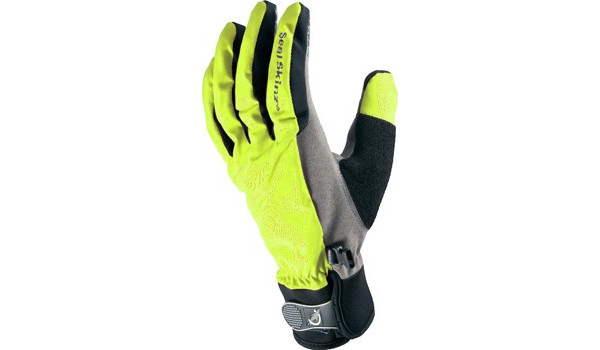 All Weather Cycle Glove Men, Yellow/Grey 6