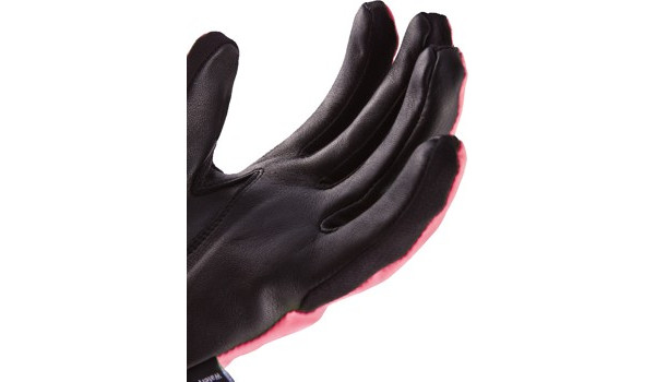 All Weather Riding Glove Women, Pink/Black 5